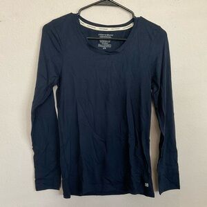 (2/$15) Lucky Brand ladies long sleeve lounge crew top